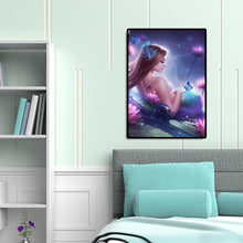 Charger l&#39;image dans la galerie, Sirène - diamant rond complet - 30x40cm
