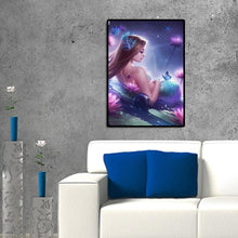 Charger l&#39;image dans la galerie, Sirène - diamant rond complet - 30x40cm
