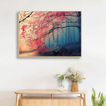 Charger l&#39;image dans la galerie, Forêt d’érable - diamant rond complet - 40x30cm
