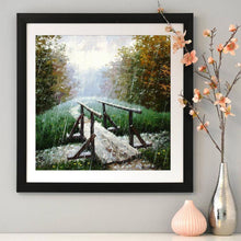 Charger l&#39;image dans la galerie, Petit pont - diamant rond complet - 30x30cm
