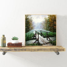 Charger l&#39;image dans la galerie, Petit pont - diamant rond complet - 30x30cm
