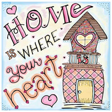 Charger l&#39;image dans la galerie, Accueil - diamant rond complet - 30x30cm
