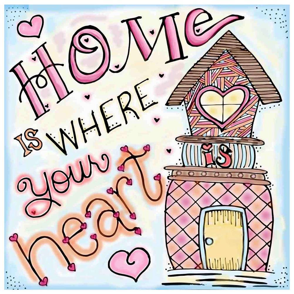 Accueil - diamant rond complet - 30x30cm