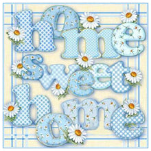 Charger l&#39;image dans la galerie, Accueil - diamant rond complet - 30x30cm
