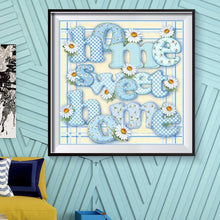 Charger l&#39;image dans la galerie, Accueil - diamant rond complet - 30x30cm
