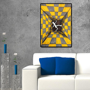 Espace stéréo - diamant rond complet - 30x40cm
