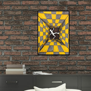 Espace stéréo - diamant rond complet - 30x40cm