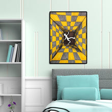 Charger l&#39;image dans la galerie, Espace stéréo - diamant rond complet - 30x40cm
