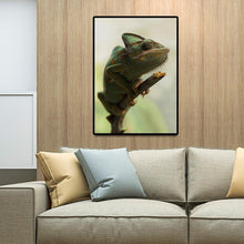 Charger l&#39;image dans la galerie, Animal de changement de couleur - diamant rond complet - 30x40cm
