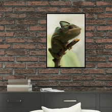 Charger l&#39;image dans la galerie, Animal de changement de couleur - diamant rond complet - 30x40cm
