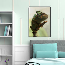 Charger l&#39;image dans la galerie, Animal de changement de couleur - diamant rond complet - 30x40cm
