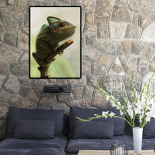 Charger l&#39;image dans la galerie, Animal de changement de couleur - diamant rond complet - 30x40cm
