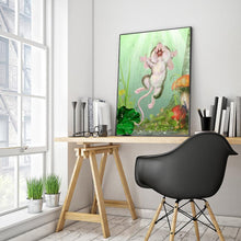 Charger l&#39;image dans la galerie, Souris heureuse - diamant rond complet - 30x40cm
