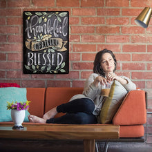 Charger l&#39;image dans la galerie, Lettre bénie - diamant rond complet - 30x40cm
