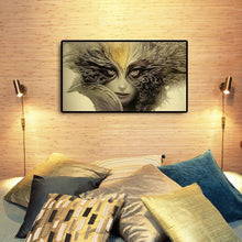 Charger l&#39;image dans la galerie, Perle de femme magique - diamant rond complet - 40x30cm
