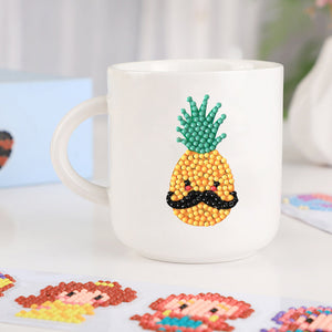 10pcs-Pineapple-Diamond Painting Autocollants