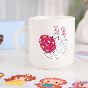 8pcs-Rabbit-Diamond Painting Autocollants