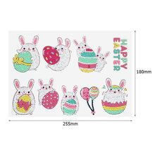 Charger l&#39;image dans la galerie, 8pcs-Rabbit-Diamond Painting Autocollants
