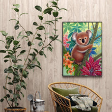 Charger l&#39;image dans la galerie, Koala mignon - diamant rond complet - 30x40cm
