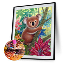 Charger l&#39;image dans la galerie, Koala mignon - diamant rond complet - 30x40cm
