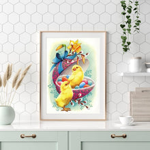 Charger l&#39;image dans la galerie, Poulet - diamant rond complet - 30x40cm
