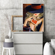 Charger l&#39;image dans la galerie, Femmes de beauté - diamant rond complet - 30x40cm
