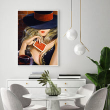 Charger l&#39;image dans la galerie, Femmes de beauté - diamant rond complet - 30x40cm
