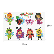 Charger l&#39;image dans la galerie, 8pcs-Animal Kids-Diamond Painting Autocollants
