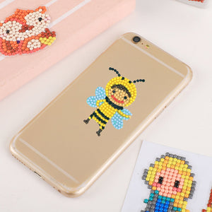 8pcs-Animal Kids-Diamond Painting Autocollants