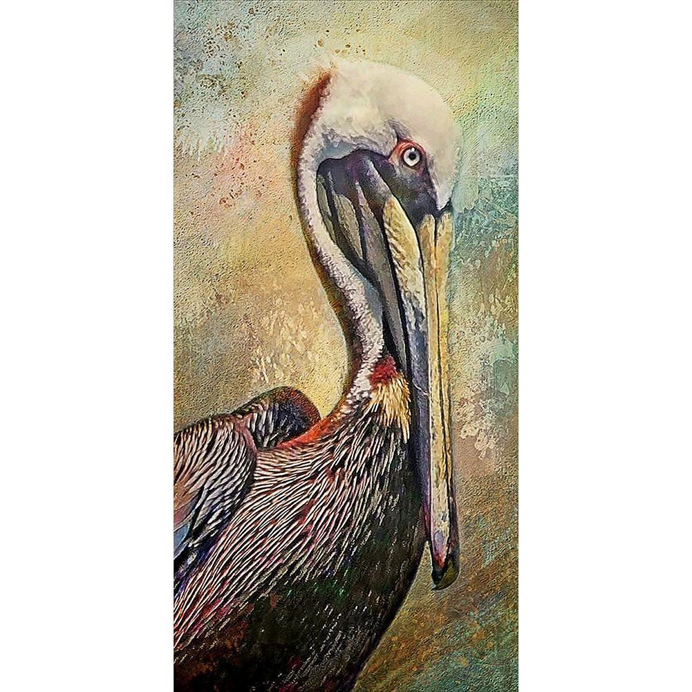 Oiseau - peinture complète de diamant - 85x45cm