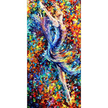 Charger l&#39;image dans la galerie, Danseur - peinture complète de diamant - 85x45cm
