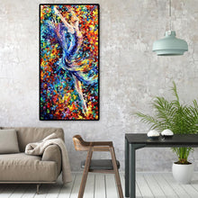 Charger l&#39;image dans la galerie, Danseur - peinture complète de diamant - 85x45cm
