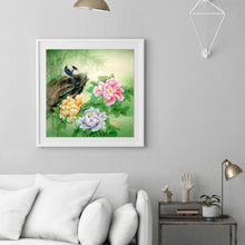 Charger l&#39;image dans la galerie, Pivoine pour - diamant rond complet - 30x30cm
