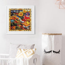 Charger l&#39;image dans la galerie, Poisson de dessin animé - diamant rond complet - 30x30cm
