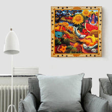 Charger l&#39;image dans la galerie, Poisson de dessin animé - diamant rond complet - 30x30cm
