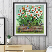 Charger l&#39;image dans la galerie, Chrysanthème - diamant rond complet - 30x30cm
