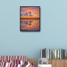 Charger l&#39;image dans la galerie, Terre et ciel - diamant rond complet - 30x40cm
