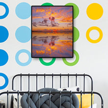 Charger l&#39;image dans la galerie, Terre et ciel - diamant rond complet - 30x40cm
