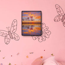 Charger l&#39;image dans la galerie, Terre et ciel - diamant rond complet - 30x40cm
