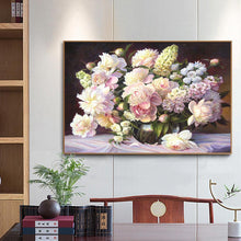 Charger l&#39;image dans la galerie, Pissenlit - diamant rond complet - 30x40cm
