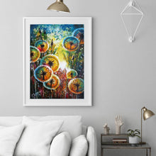 Charger l&#39;image dans la galerie, Pissenlit - diamant rond complet - 30x40cm
