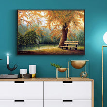 Charger l&#39;image dans la galerie, Arbre - diamant rond complet - 30x40cm
