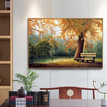 Charger l&#39;image dans la galerie, Arbre - diamant rond complet - 30x40cm
