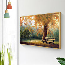 Charger l&#39;image dans la galerie, Arbre - diamant rond complet - 30x40cm
