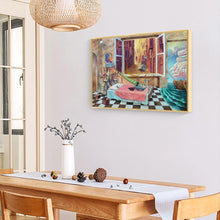 Charger l&#39;image dans la galerie, Salle de poupée - diamant rond complet - 30x40cm
