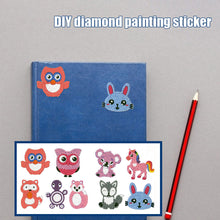 Charger l&#39;image dans la galerie, 9pcs-Animal-Diamond Painting Autocollants
