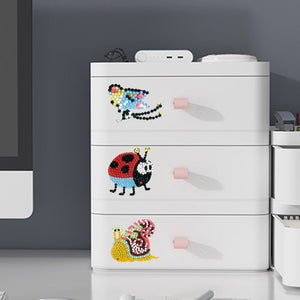 8pcs-Animal-Diamond Painting Autocollants