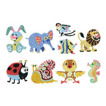 Charger l&#39;image dans la galerie, 8pcs-Animal-Diamond Painting Autocollants
