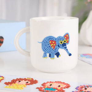 8pcs-Animal-Diamond Painting Autocollants