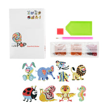 Charger l&#39;image dans la galerie, 8pcs-Animal-Diamond Painting Autocollants
